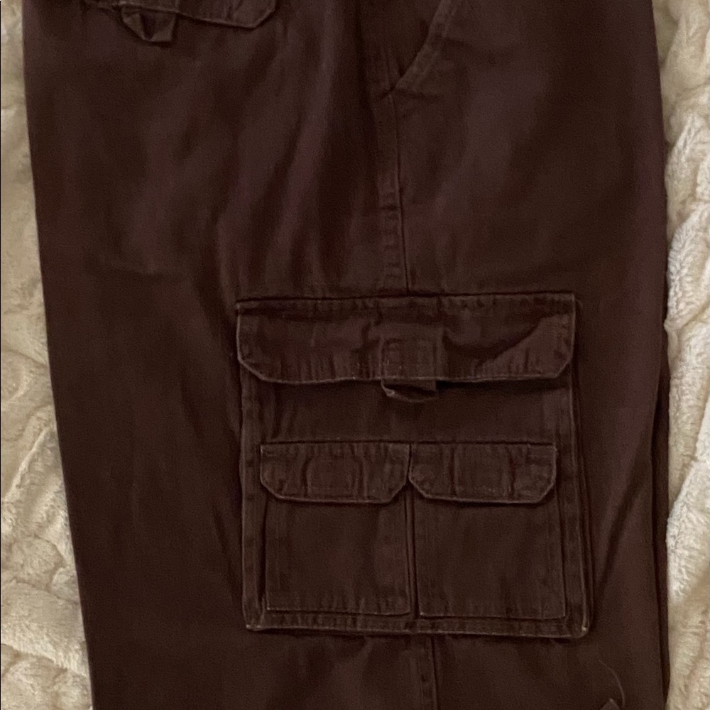 Brown Cargo Shorts